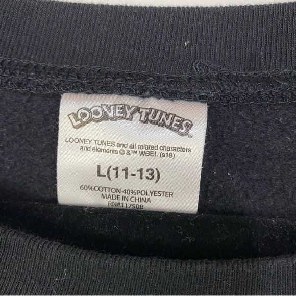 Looney Tunes Retro Crewneck Sweatshirt Sweater - Picture 3 of 3
